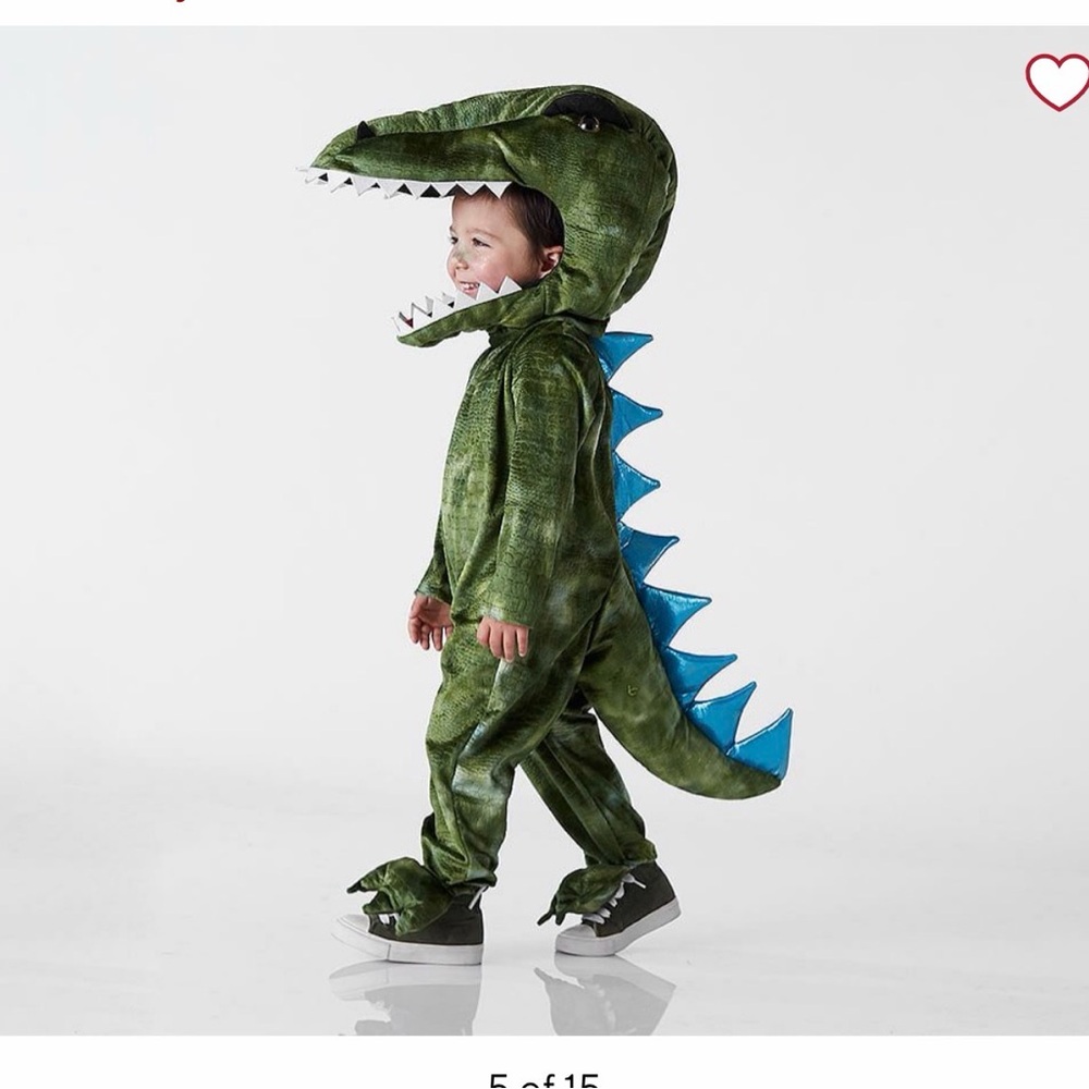 Pottery Barn Light-Up T. Rex Halloween Costume